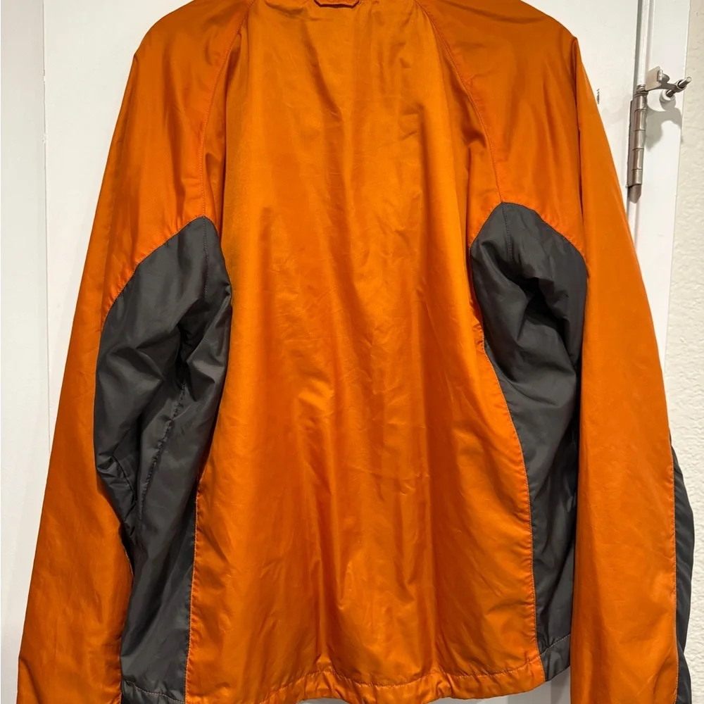 The North Face Men's Vibrant Orange and Charcoal Jacket - Picture 2 of 7